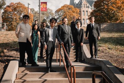 Park’s ICM String Students are pictured in a press photo.