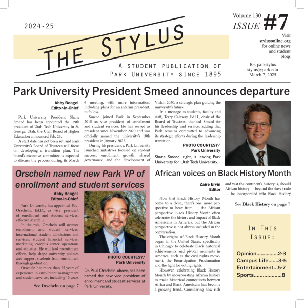 The Stylus - Volume 130 Issue 7 - March 7, 2025